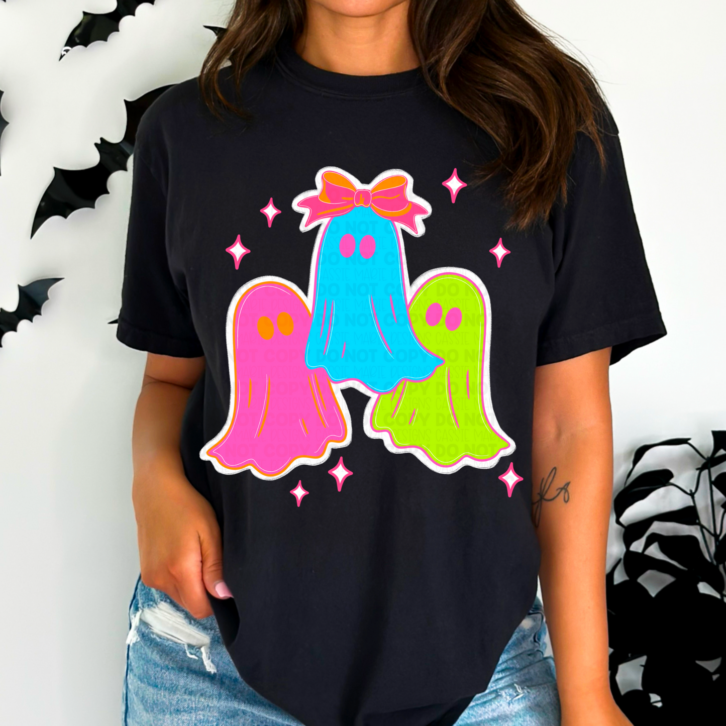 Neon Ghosts PNGs