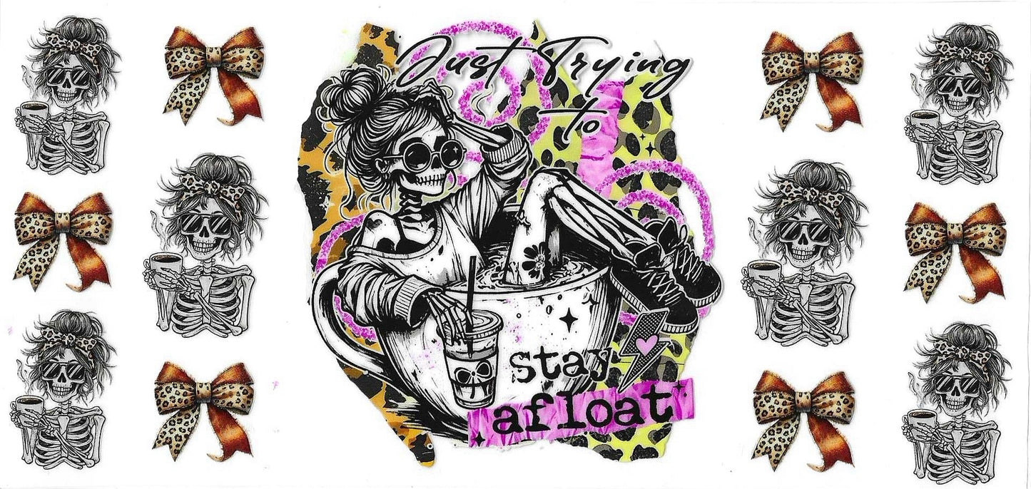 Snarky Skelly Wrap 1369