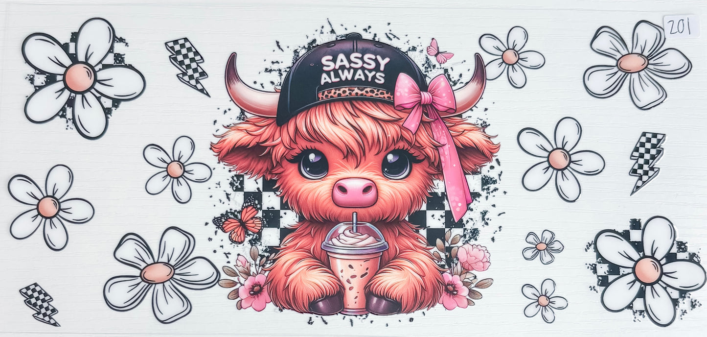 Sassy Cow Wrap 201