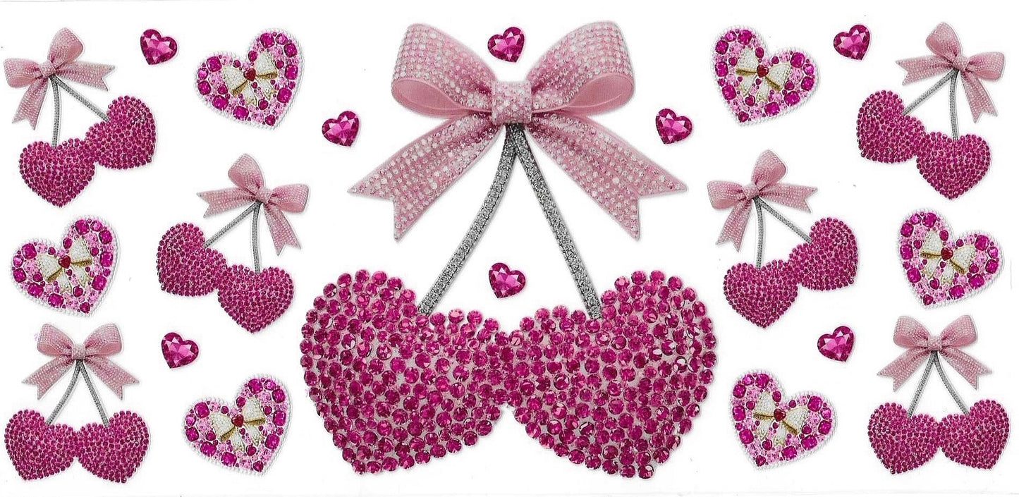 Cherry Hearts Wrap 1206