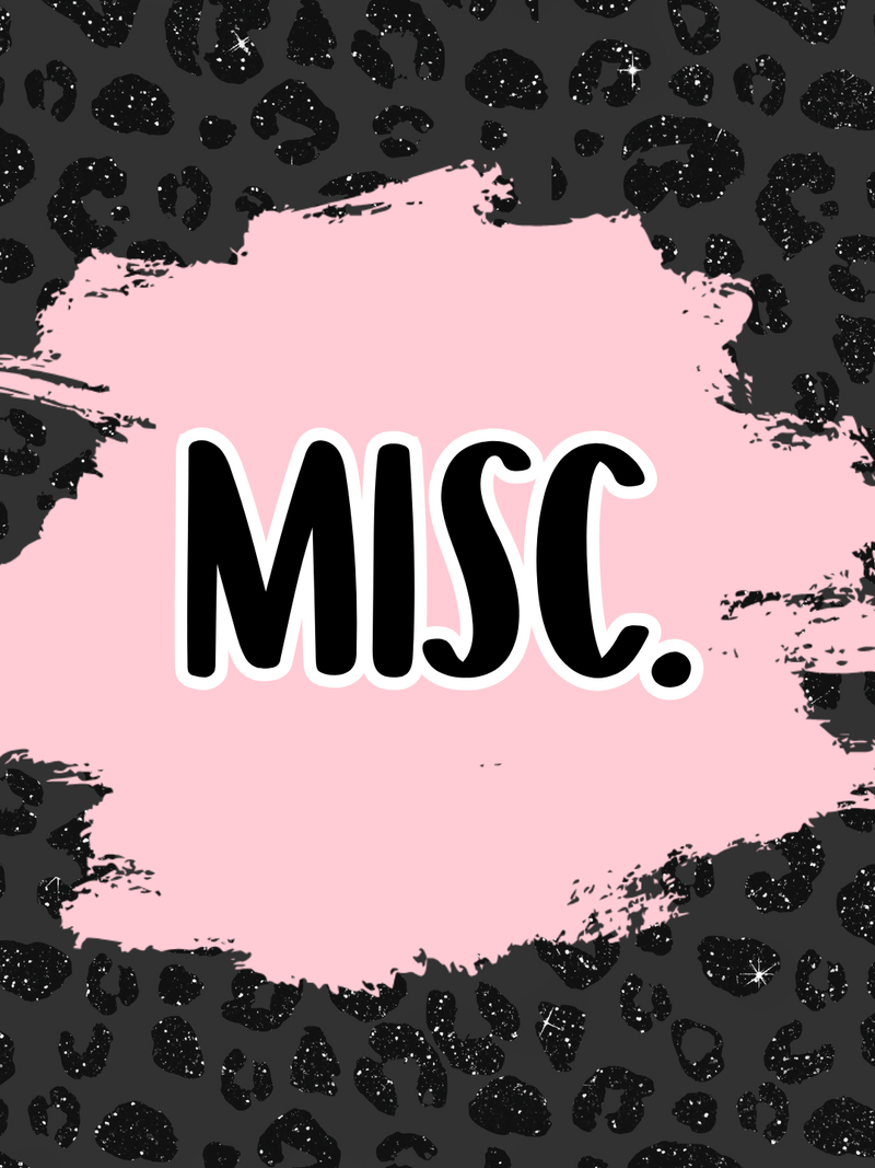 Miscellaneous