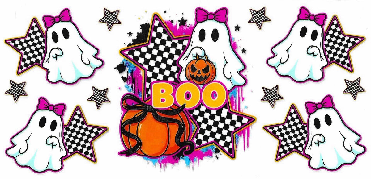 Boo Halloween Wrap 2257