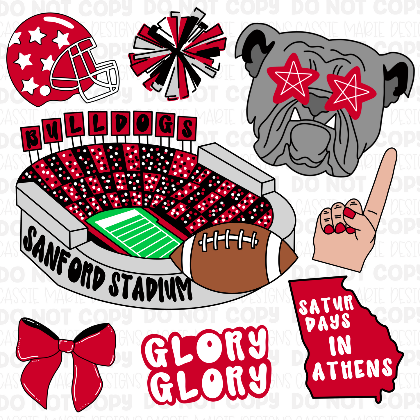 Georgia game day png