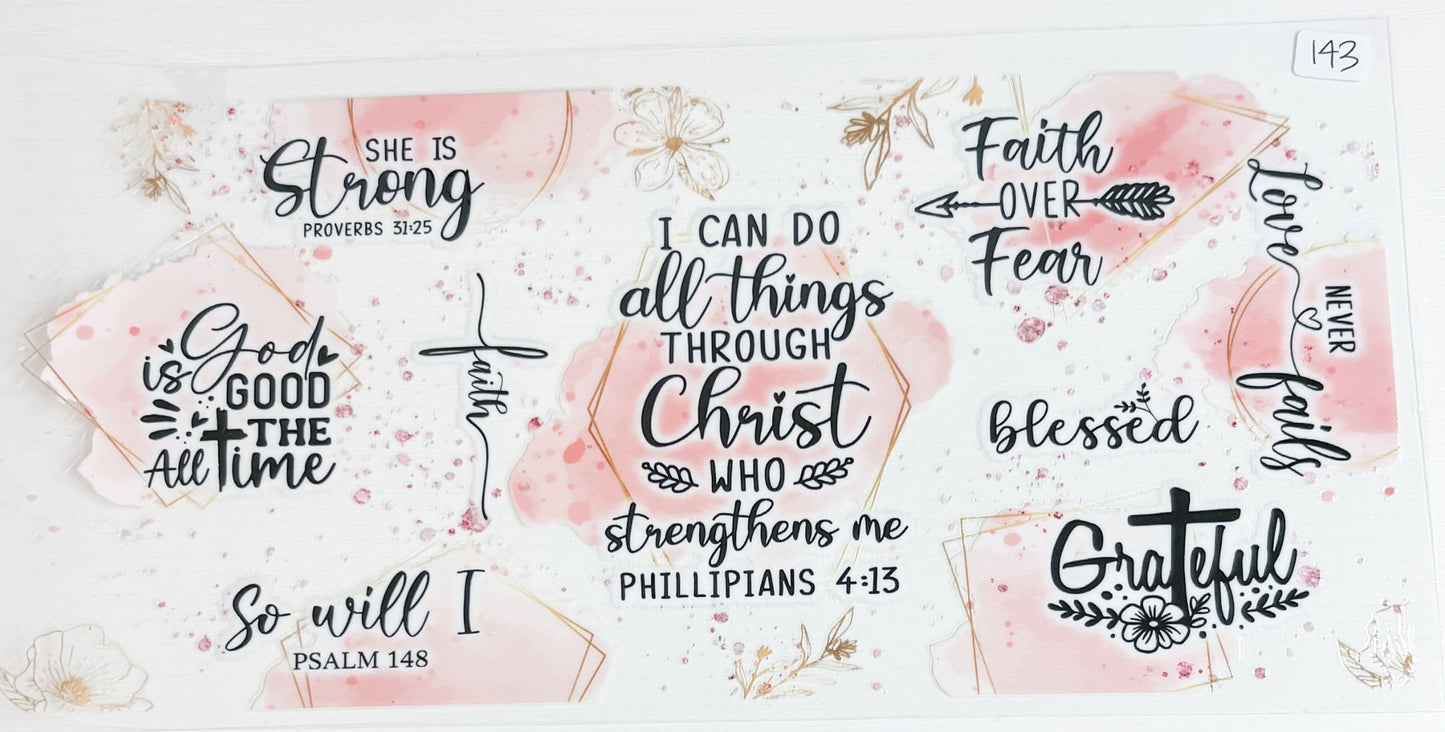 I Can Do All Things Through Christ Wrap 143