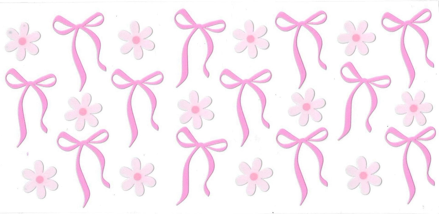 Bows and Flowers Wrap 728