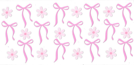 Bows and Flowers Wrap 728