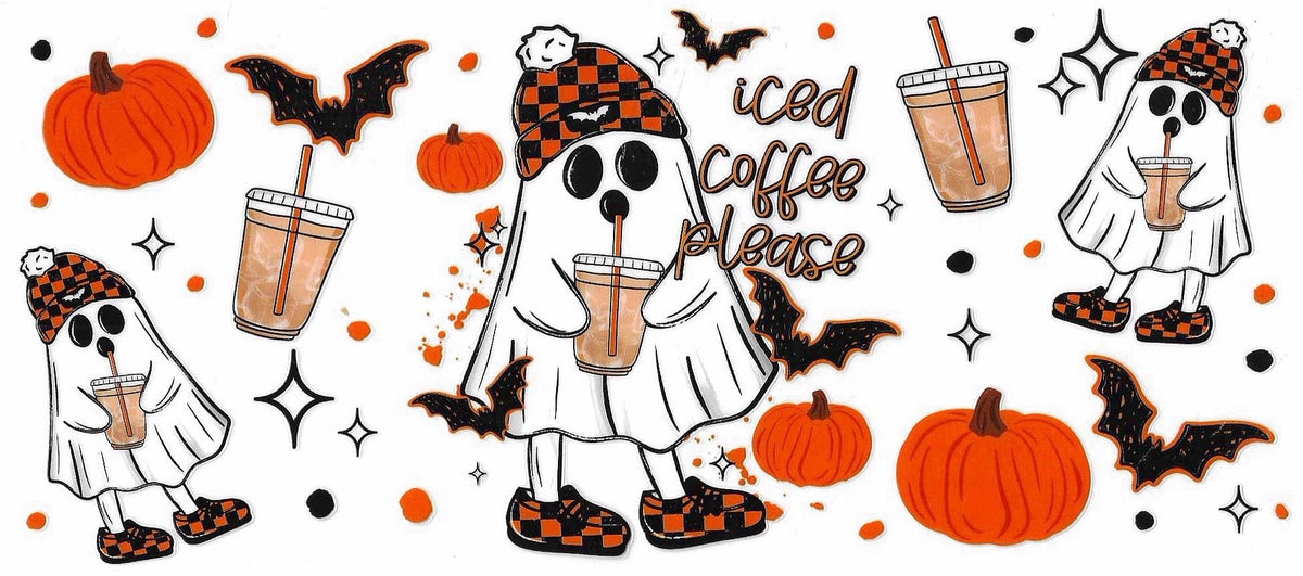 Coffee Ghosts Wrap 2382
