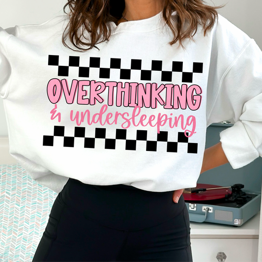 Overthinking and Undersleeping PNG