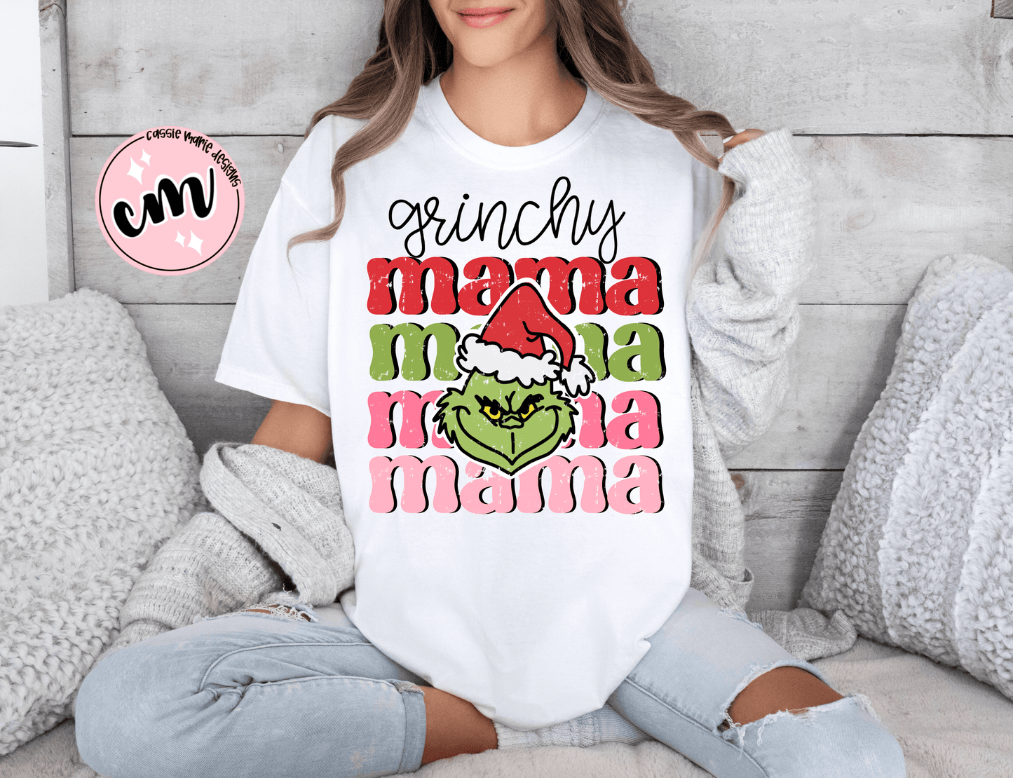 Grinchy mama png