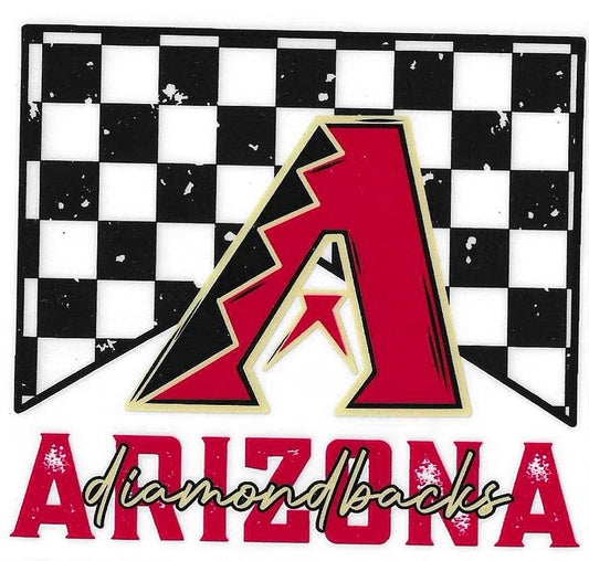 Arizona Baseball Decal 1638