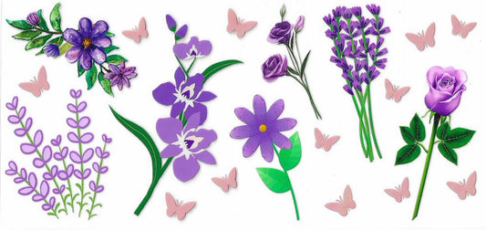 Flowers Double-Sided Wrap 2028