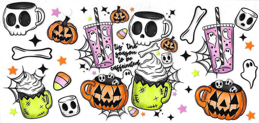 Halloween Coffee Wrap 2275