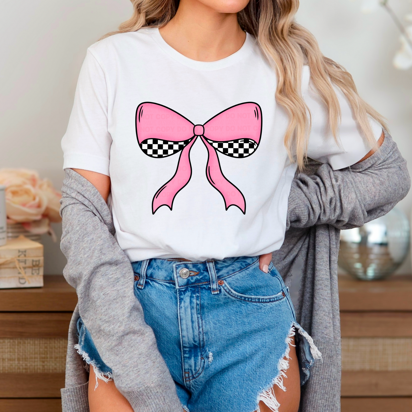 Checkered Coquette Bows