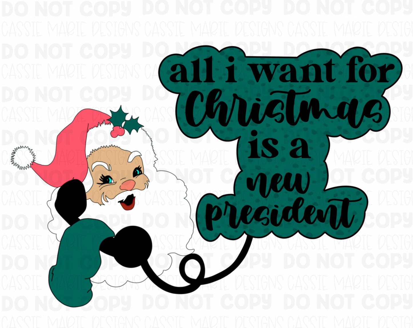 PICK A SAYING - All I want for christmas is…