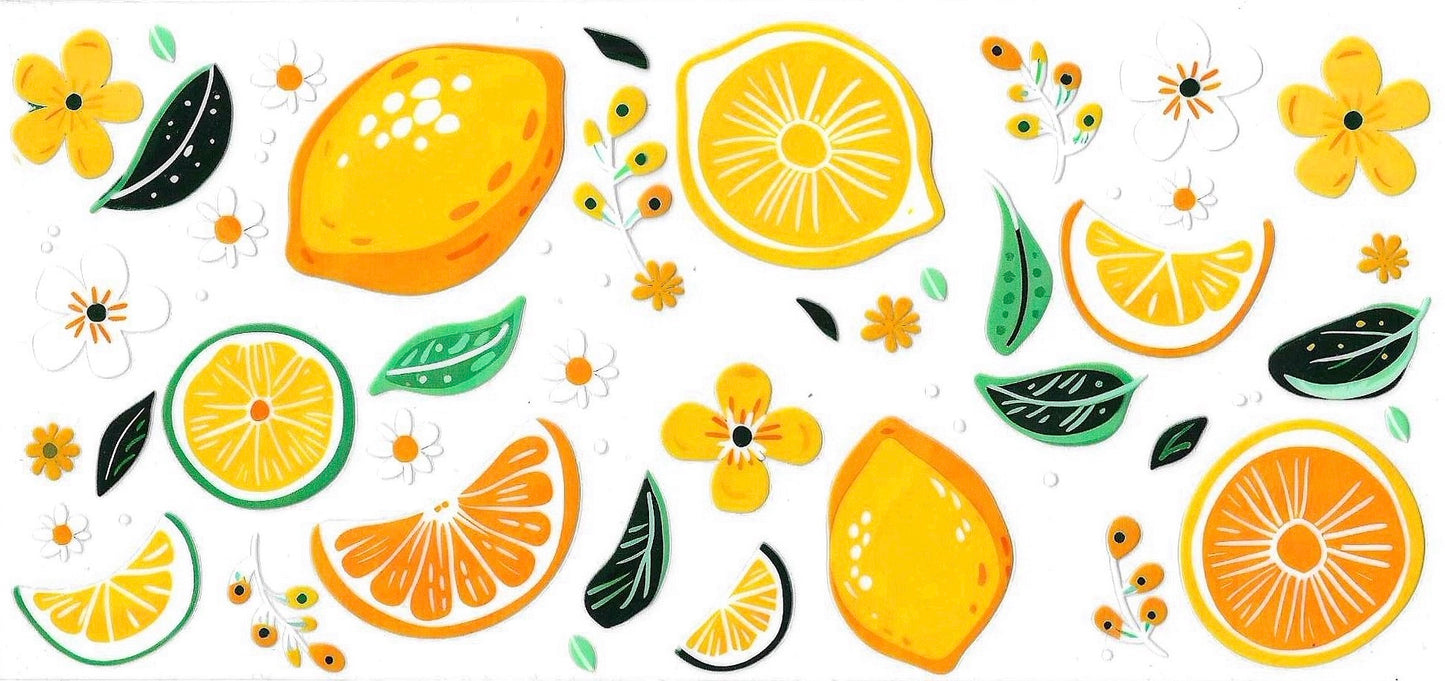 Lemons Double Sided Wrap 1312