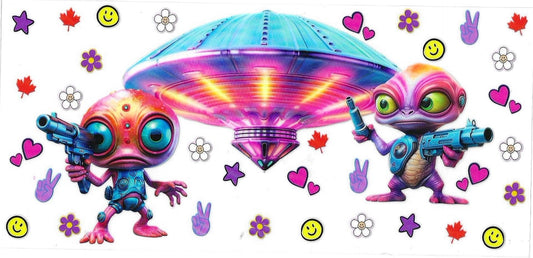 Alien Double Sided Wrap 848