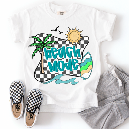 Blue Beach Mode PNG