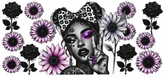 Tattoo Girl Double-Sided Wrap 2018
