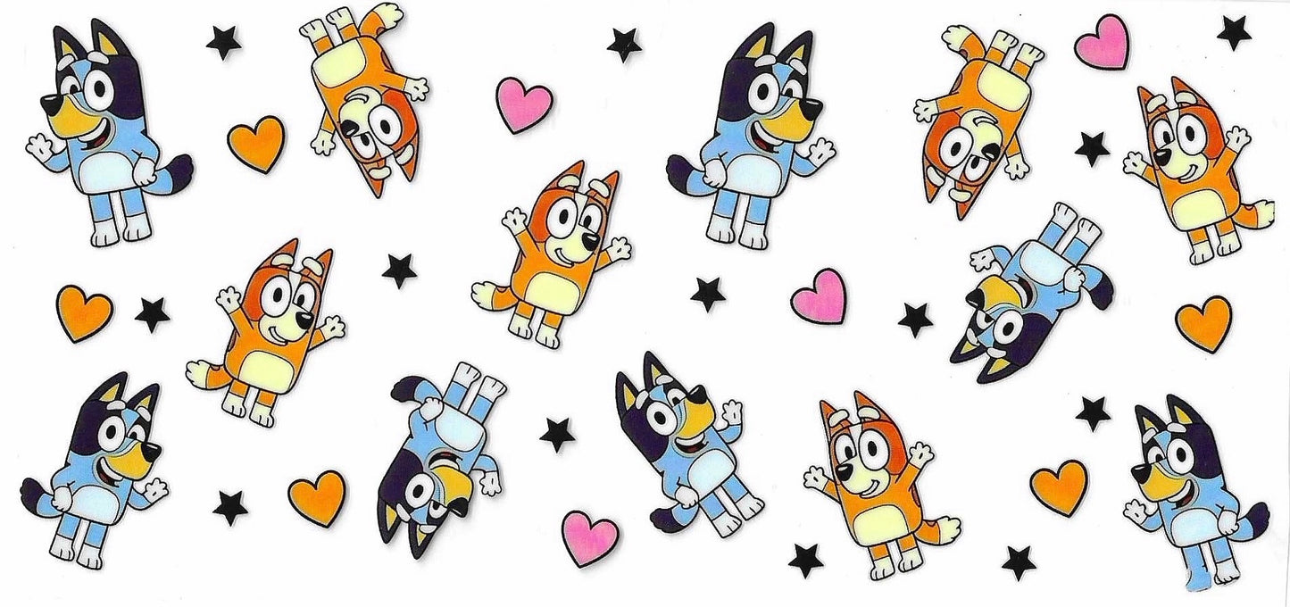 Blue Dog Wrap 2052