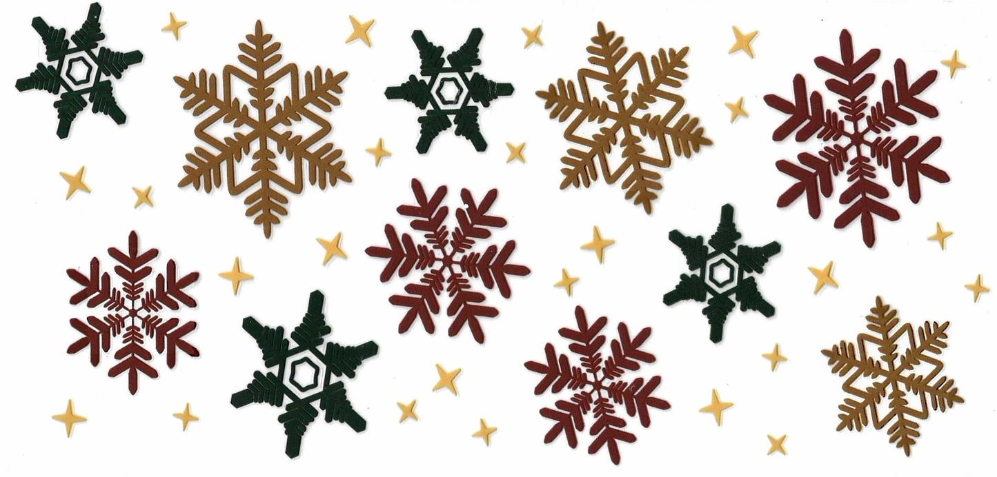 Snowflake Double-Sided Wrap 2137