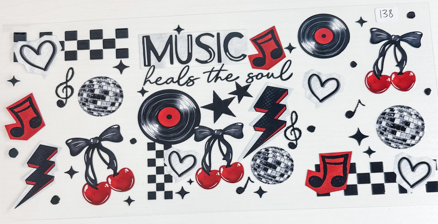 Music Heals The Soul Wrap 138