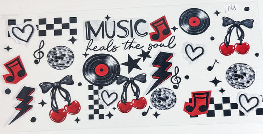 Music Heals The Soul Wrap 138