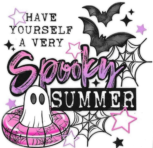 Spooky Summer Decal 1755