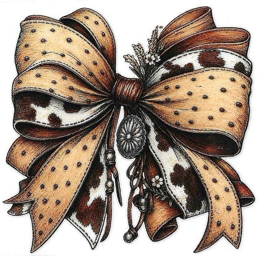 Western Bow Decal 1694
