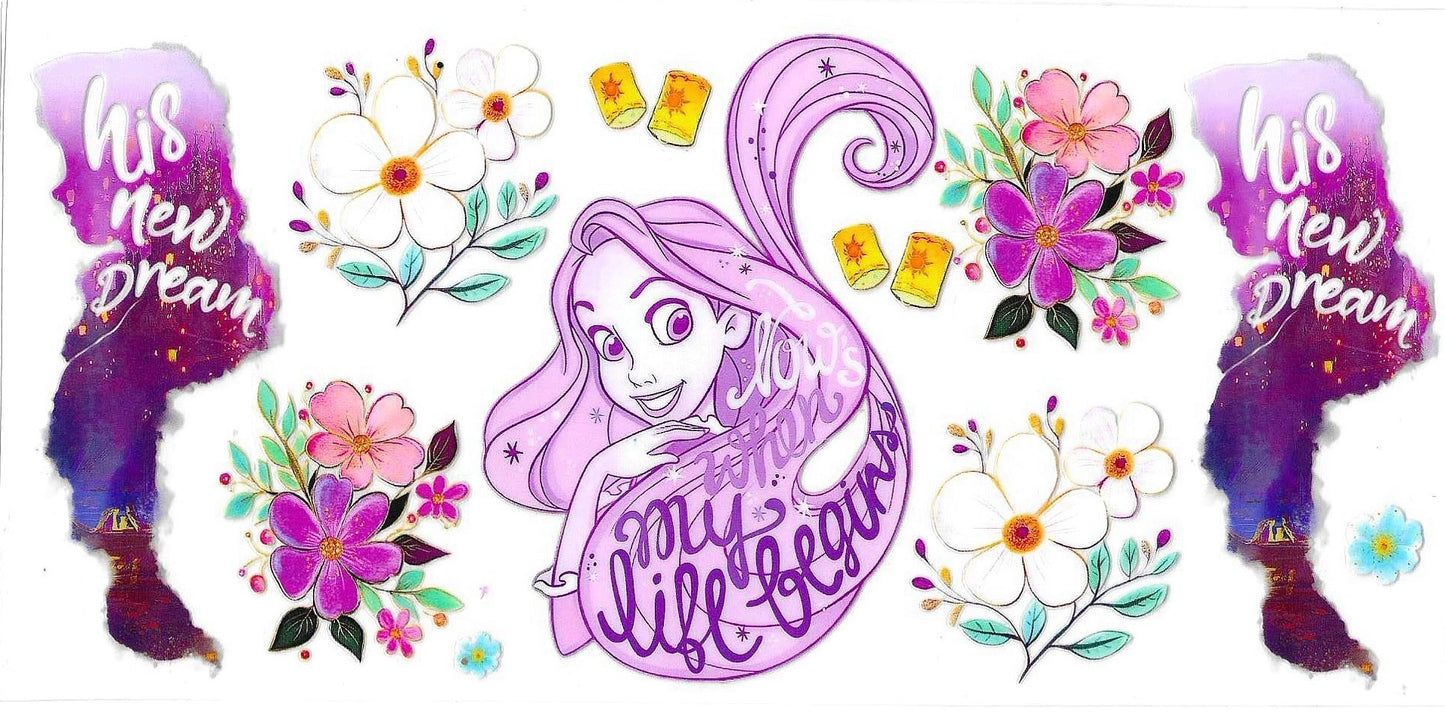 Tangled Princess Wrap 627