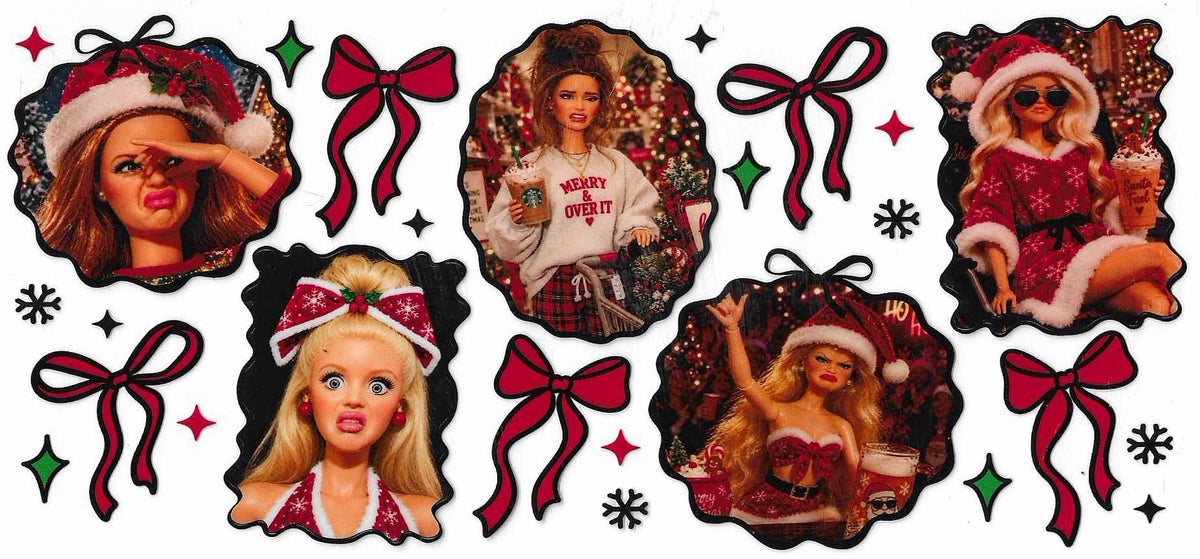 Christmas Crash Out Doll Wrap 2271