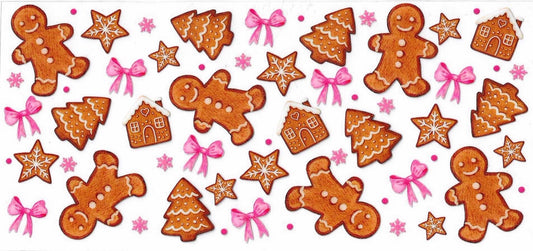 Gingerbread Double-Sided Wrap 2340