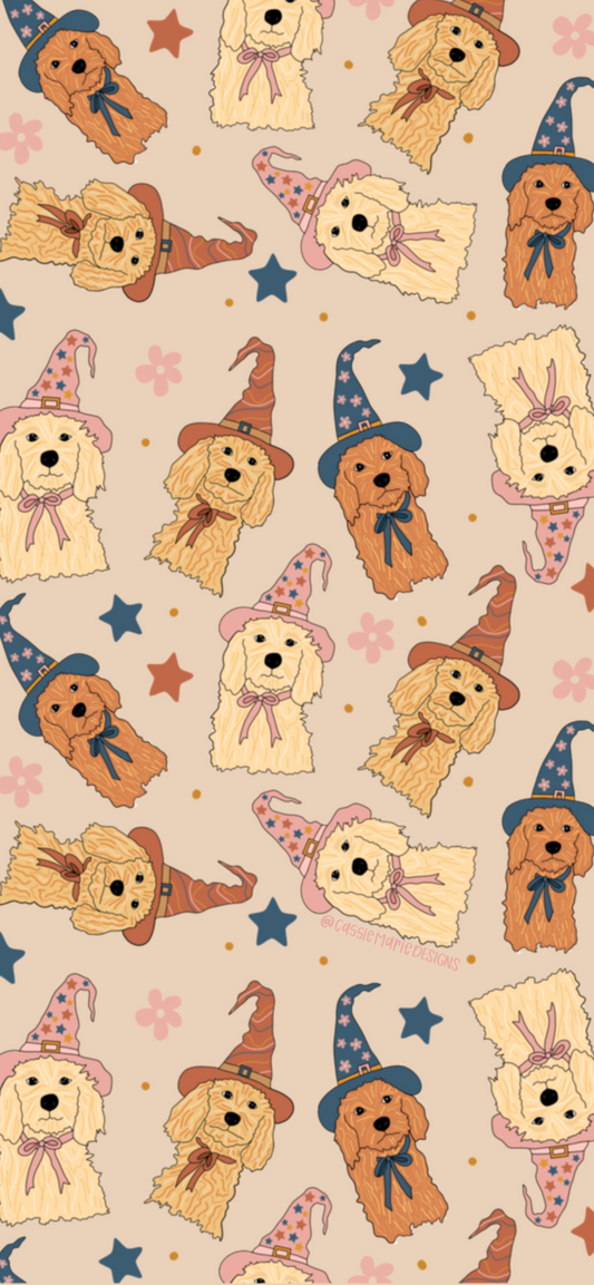 FREE dog halloween wallpaper