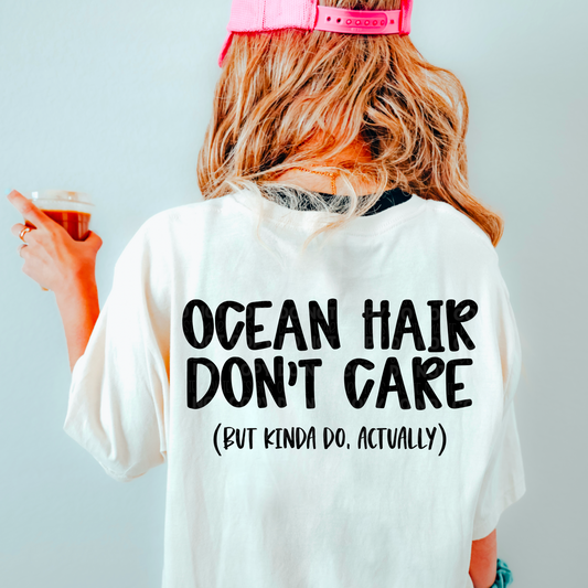 Ocean Hair Don’t Care PNG