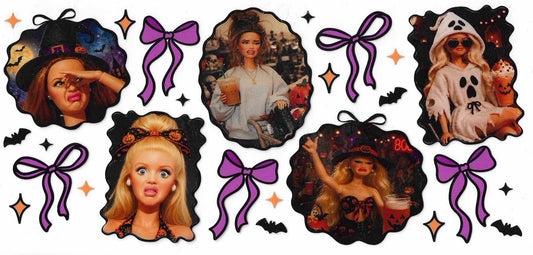 Halloween Crash Out Doll Wrap 2276