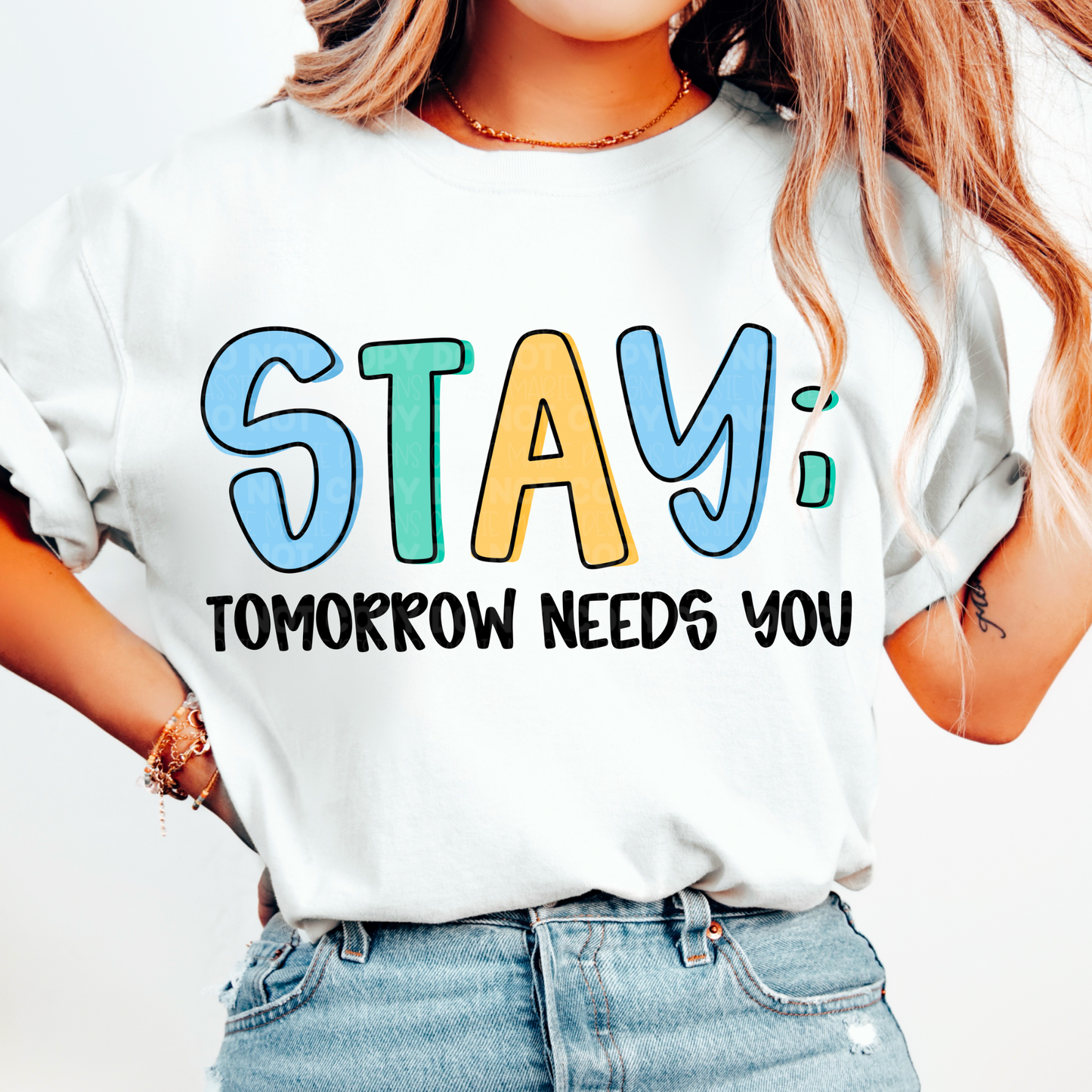 Stay Tomorrow Needs You PNG