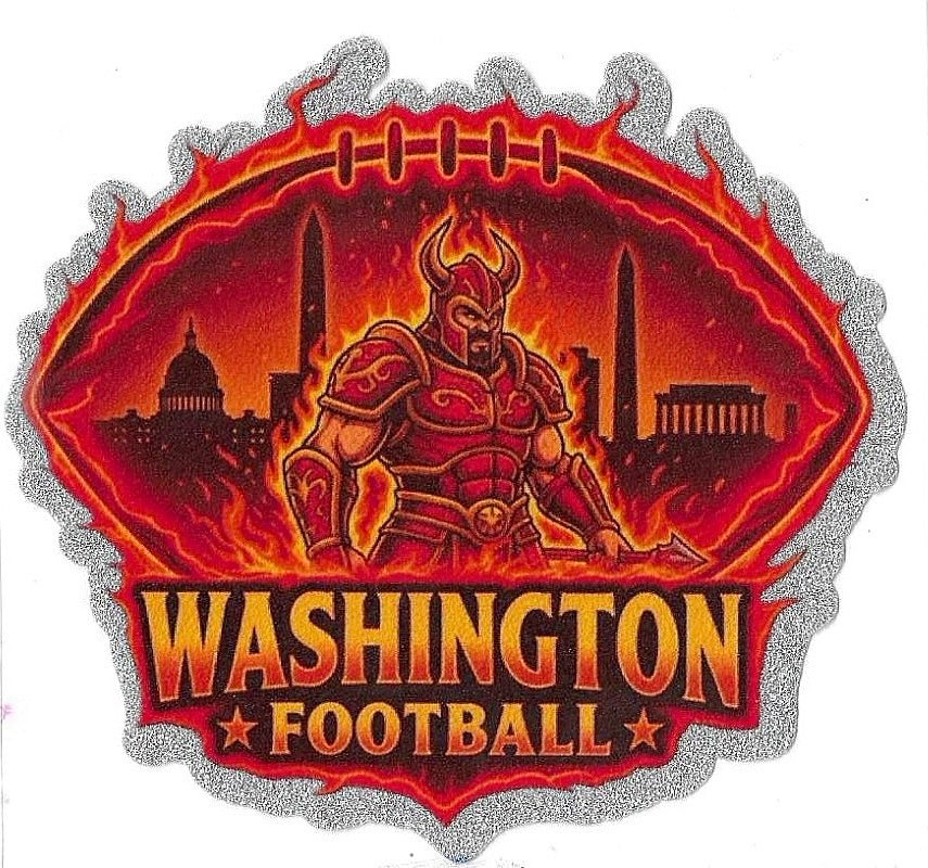 Washington Glitter Decal 1331