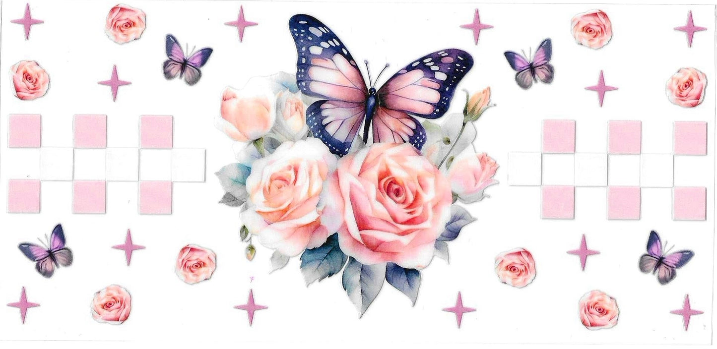 Floral Butterfly Wrap 833