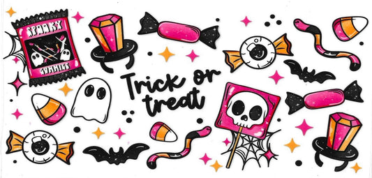 Trick or Treat Halloween Wrap 1625