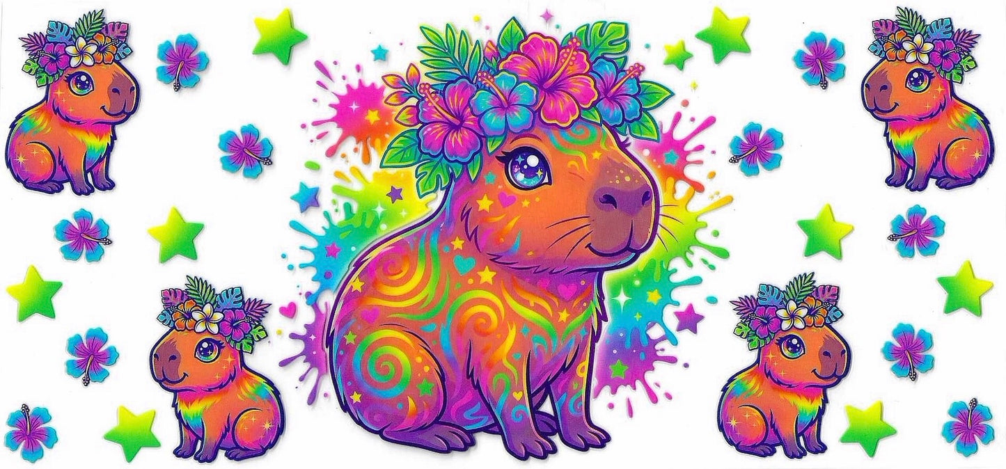 Capybara Double-Sided Wrap 2025
