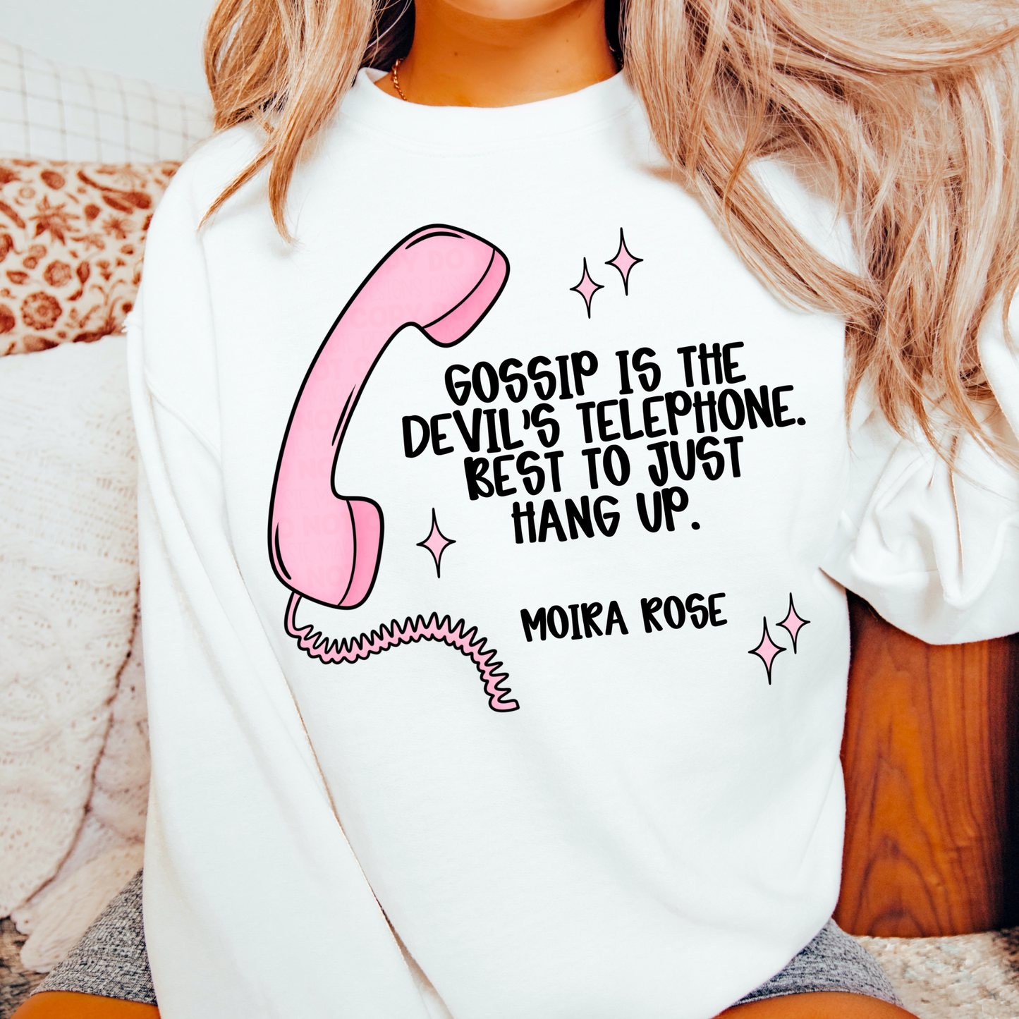 Gossip Is The Devil’s Telephone PNG