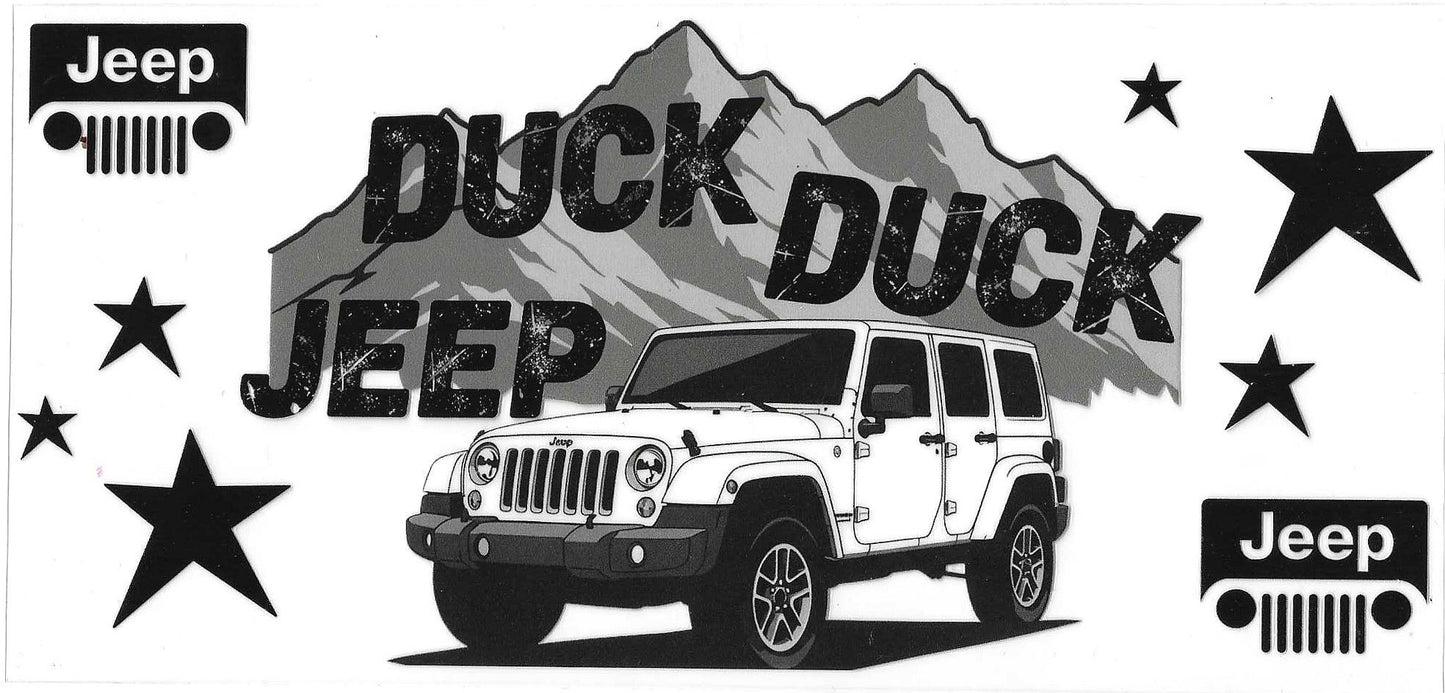 Duck Duck Car Wrap 868