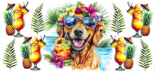 Golden Retriever Wrap 1283