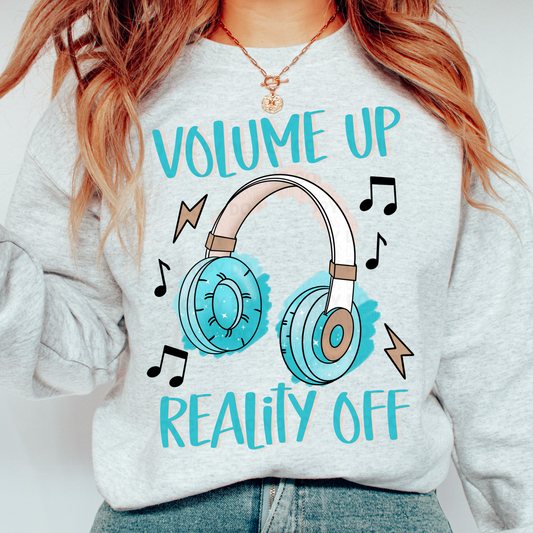 Volume Up Reality Off PNG