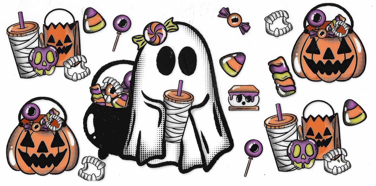 Halloween Ghost Wrap 2273