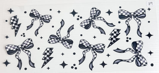 Checkered Bows Wrap 89