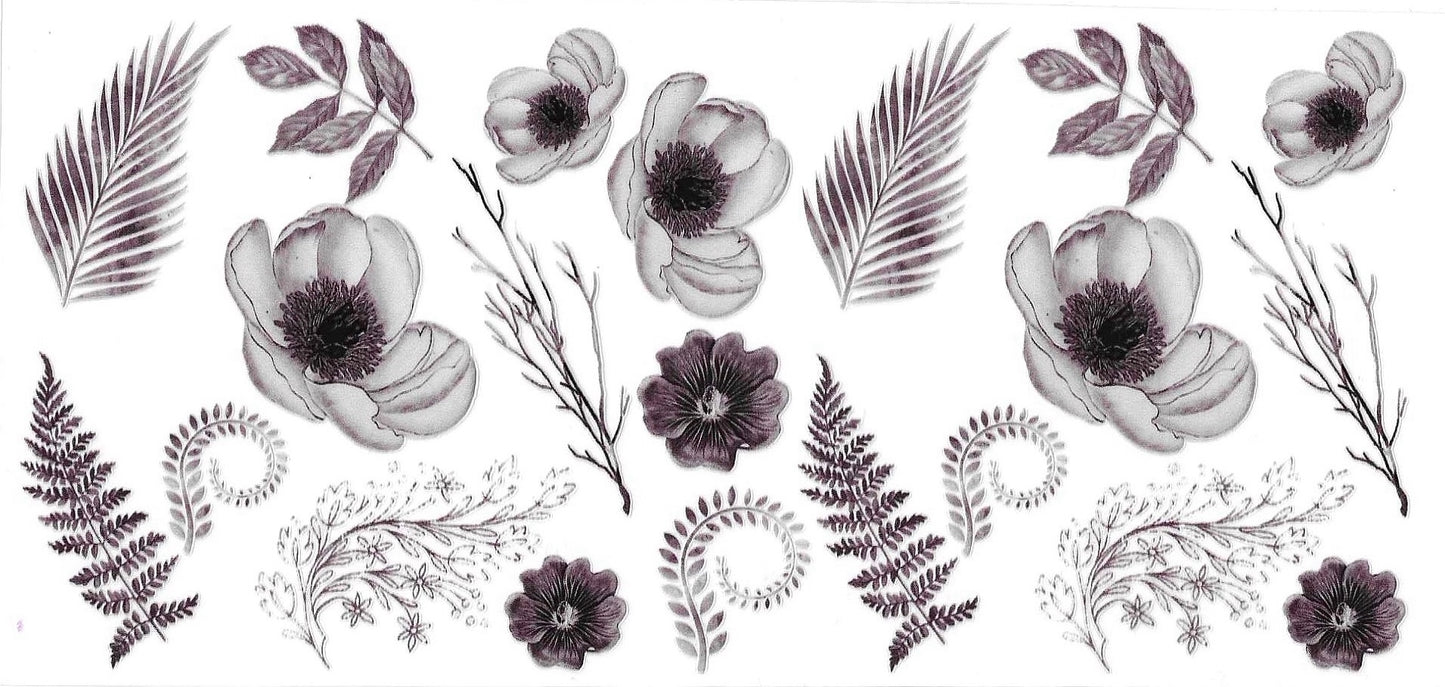 Floral Wrap 606