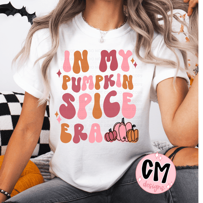 In my pumpkin spice era svg png