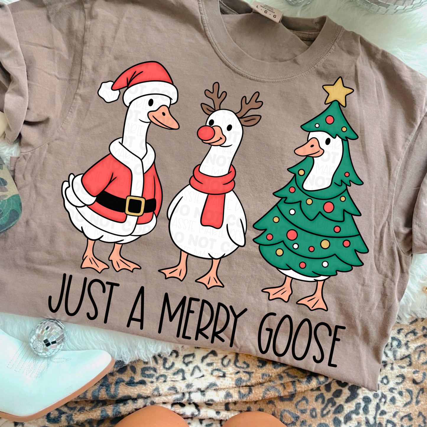 Just A Merry Goose PNGs
