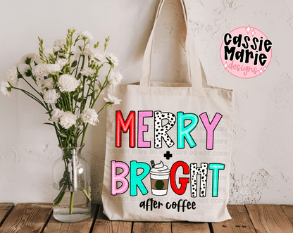 Merry + Bright After Coffee Png