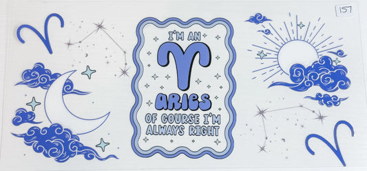 Aries Zodiac Wrap 157